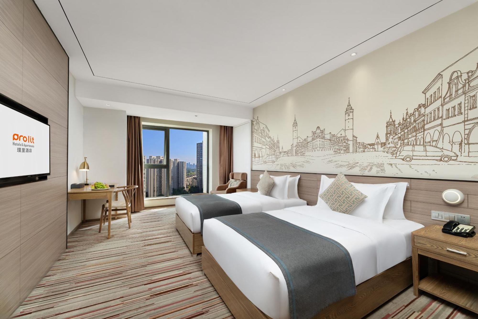 Chengdu Prolit Hotel ภายนอก รูปภาพ